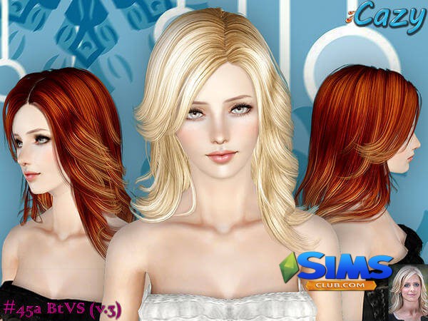 Прическа BtVS Hairstyle - Female для Симс 3 | Скриншот 3