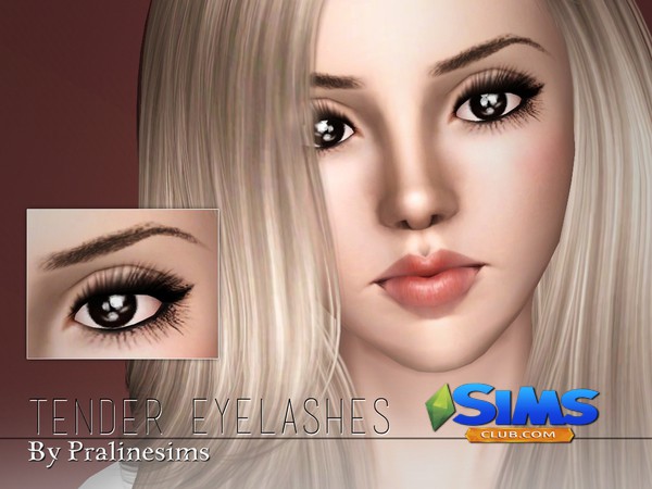 Ресницы Tender Eyelashes для Симс 3 | Скриншот 10