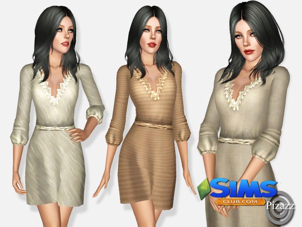 Платье Casual Cocktail Dress для Симс 3 | Скриншот 2