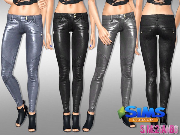 Кожаные брюки 425 - Leather pants для Симс 3 | Скриншот 5
