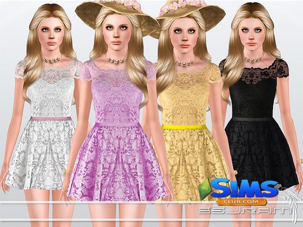 Платье Vision Dress S3 для Симс 3 | Скриншот 1