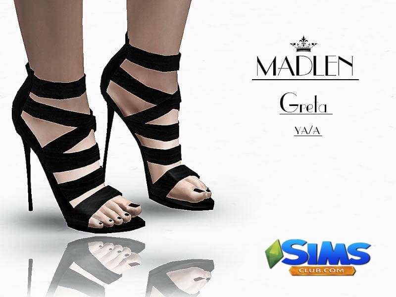 Туфли Madlen Greta Shoes для Симс 3 | Скриншот 1