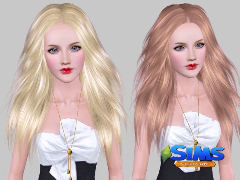 Прическа Skysims-Hair-adult-271 для Симс 3 | Скриншот 1