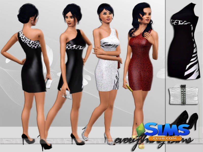 Коллекция Adeline's Formal Clothing для Симс 3 | Скриншот 3