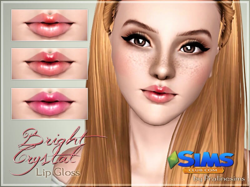 Блеск для губ Bright Crystal Lip Gloss для Симс 3 | Скриншот 1