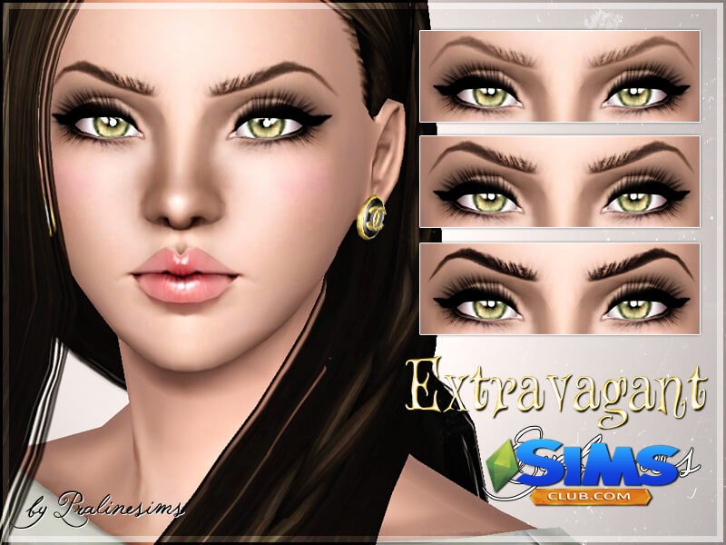 Брови Extravagant Eyebrows для Симс 3 | Скриншот 2