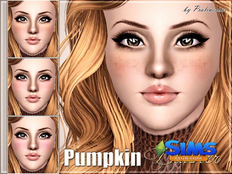 Румяна Pumpkin Blusher для Симс 3 | Скриншот 4