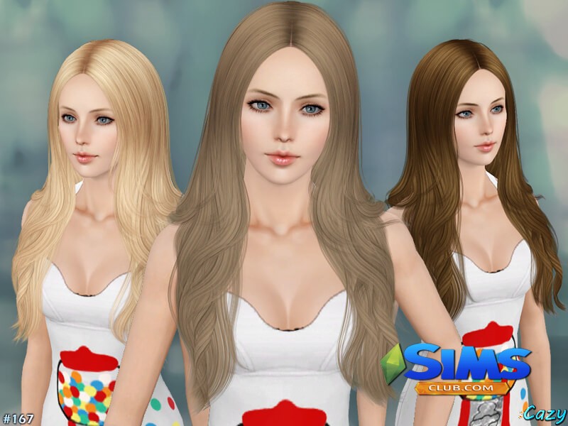 Прическа Denial Hairstyle - Set для Симс 3 | Скриншот 3