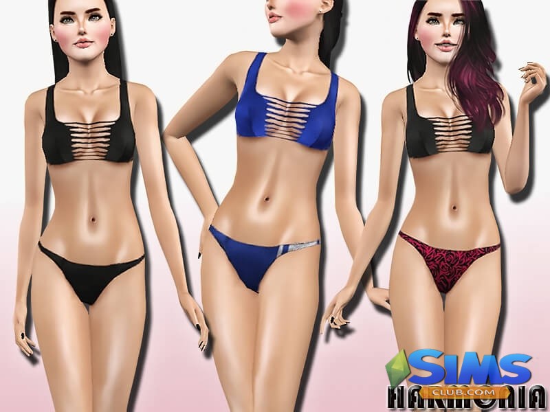 Белье Killer Curves Bikini Set для Симс 3 | Скриншот 3