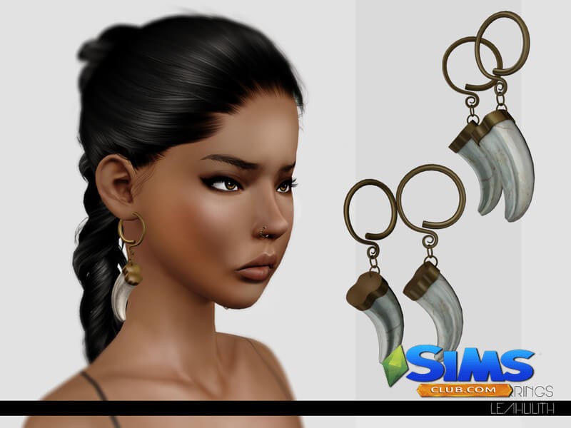 Серьги LeahLillith Pompeii Earrings для Симс 3 | Скриншот 2
