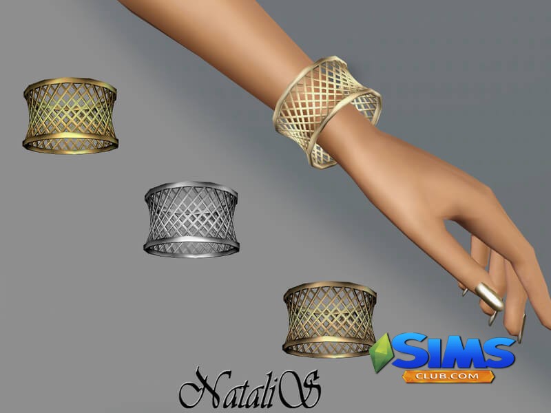 Браслет NataliS TS3 Cage bracelet для Симс 3 | Скриншот 5