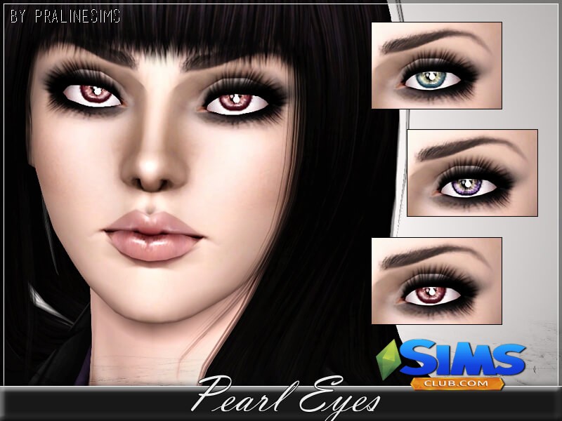 Глаза Pearl Eyes для Симс 3 | Скриншот 1
