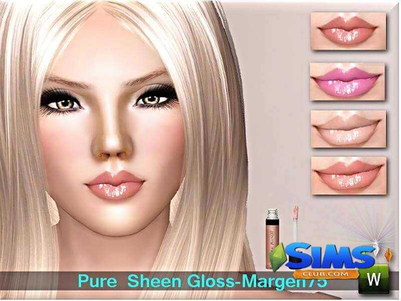 Блеск для губ Pure Sheen Gloss для Симс 3 | Скриншот 2