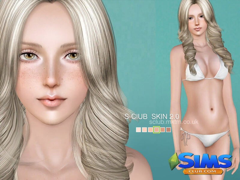 Скин S-Club ts3 skin default FM 2.0A для Симс 4 | Скриншот 4