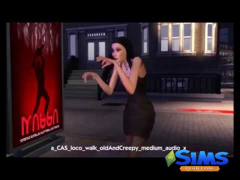 Анимация и звуки вампиров в новом игровом наборе Симс 4 | Скриншот 5