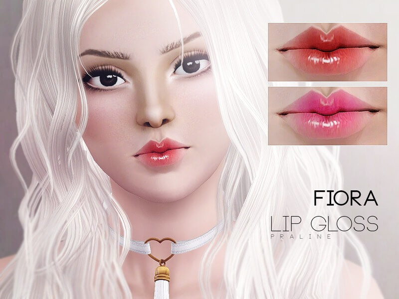 Помада Fiora Lip Gloss для Симс 3 | Скриншот 4