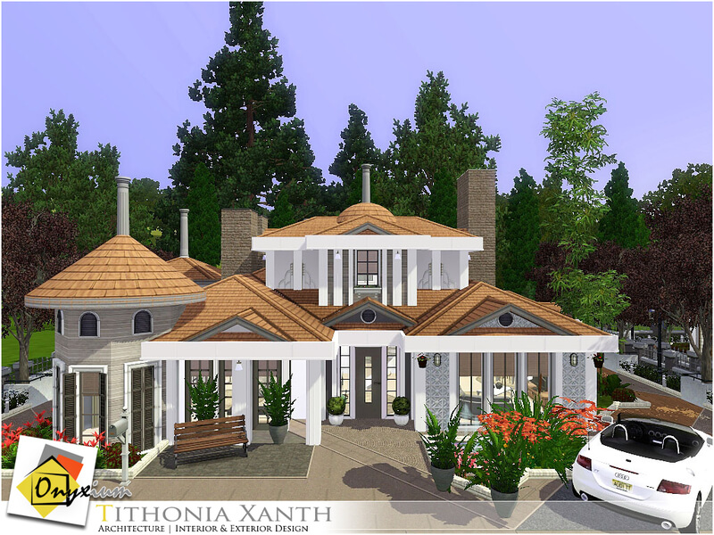 Дом Tithonia Xanth для Симс 3 | Скриншот 9