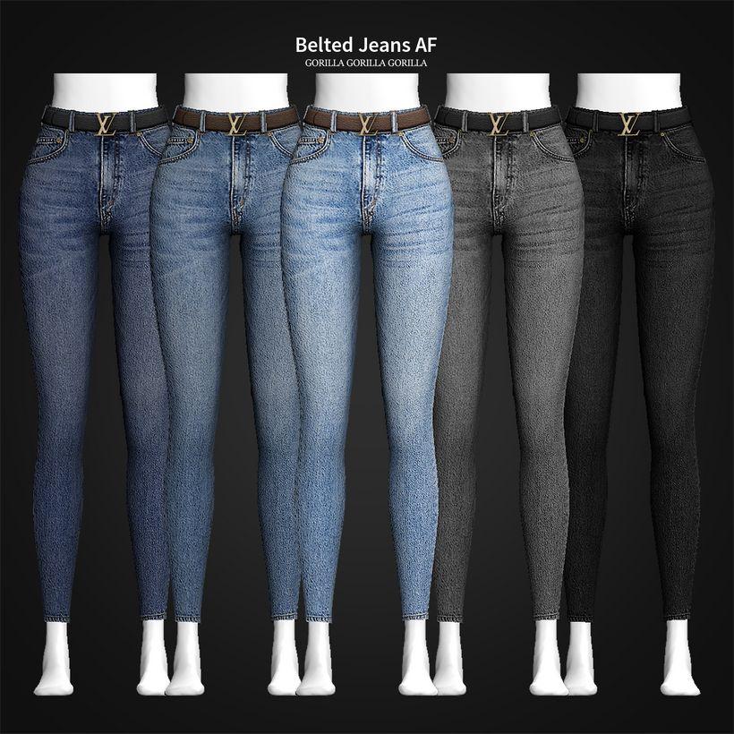 Джинсы Belted Jeans AF | Скриншот 10