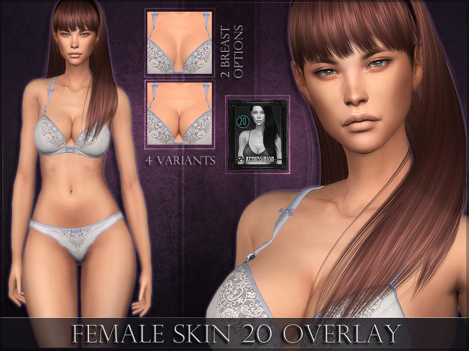 Скинтон Female Skin 20 - Overlay | Скриншот 4