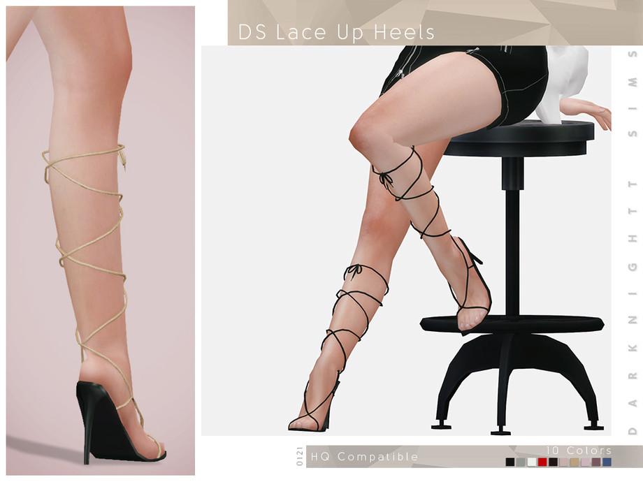 Туфли DS Lace Up Heels | Скриншот 1