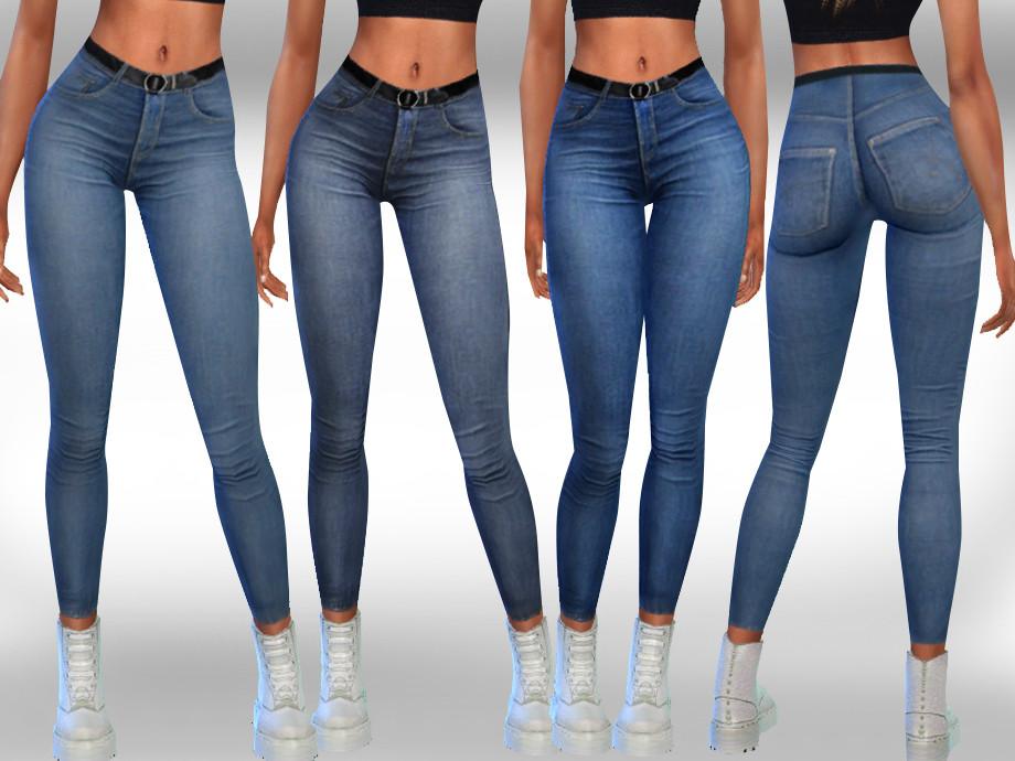 Джинсы Female Skinny Fit Realistic Jeans | Скриншот 6
