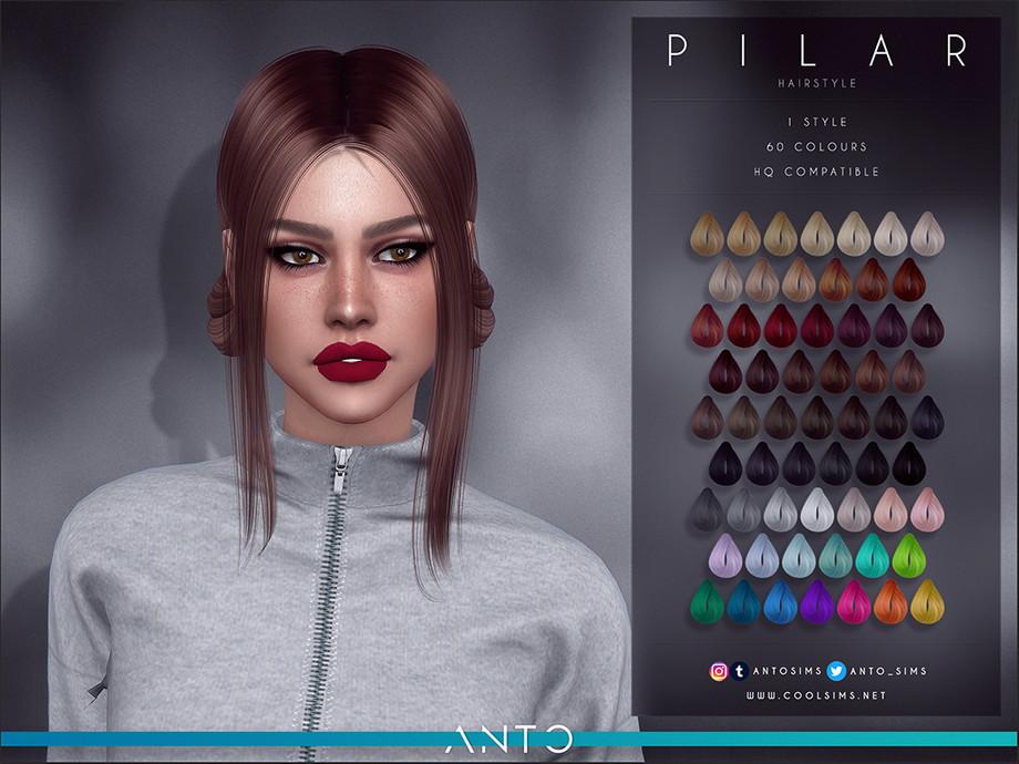 Прическа Pilar (Hairstyle) | Скриншот 1
